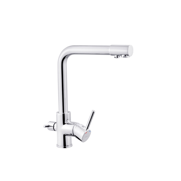 Змішувач для кухні з підключенням до фільтру Ibergrif M22109