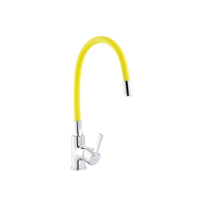 Змішувач для кухні з гнучким виливом Ibergrif M22112-4