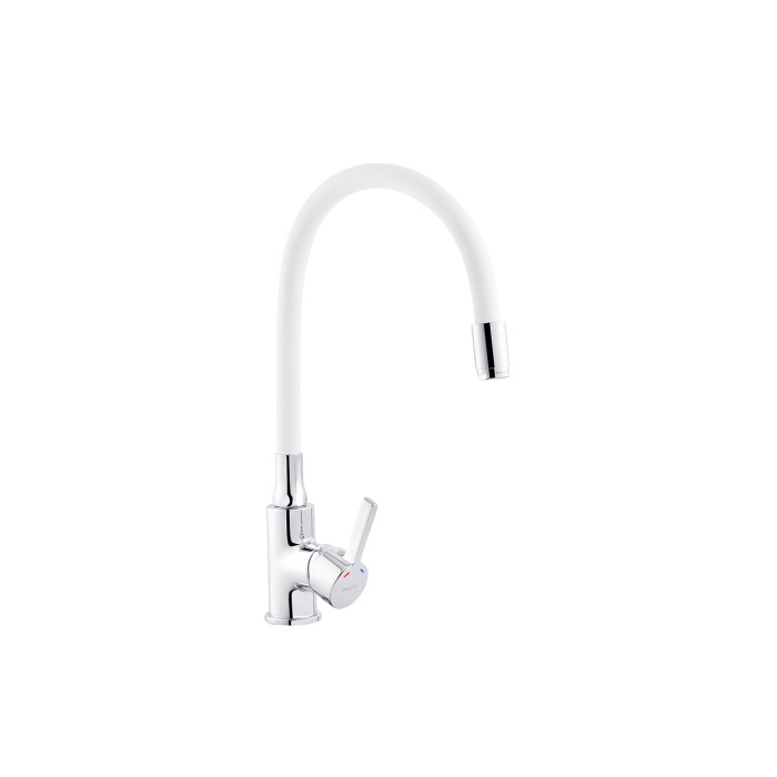 Змішувач для кухні з гнучким виливом Ibergrif M22112-3