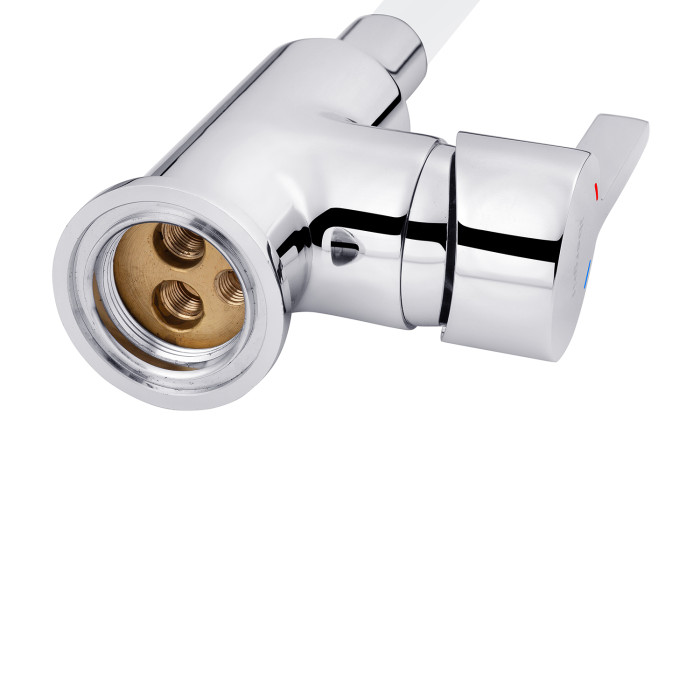 Змішувач для кухні з гнучким виливом Ibergrif M22112-3