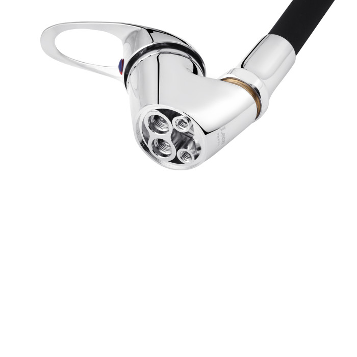 Змішувач для кухні з гнучким виливом Agua Leon - C039