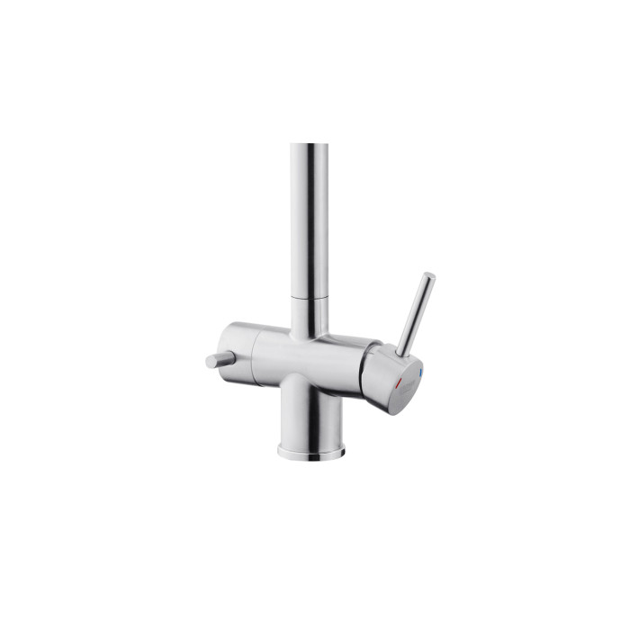 Змішувач для кухні з підключенням до фільтра Kroner KRP Edelstahl Klassisch - ESG03815BLK