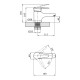 Змішувач для раковини Agua Sevilla - C011