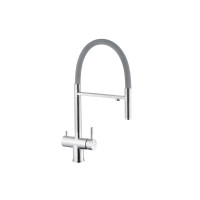 Змішувач для кухні з підключенням до фільтра Kroner KRP Edelstahl Klassisch - ESG03815GRA