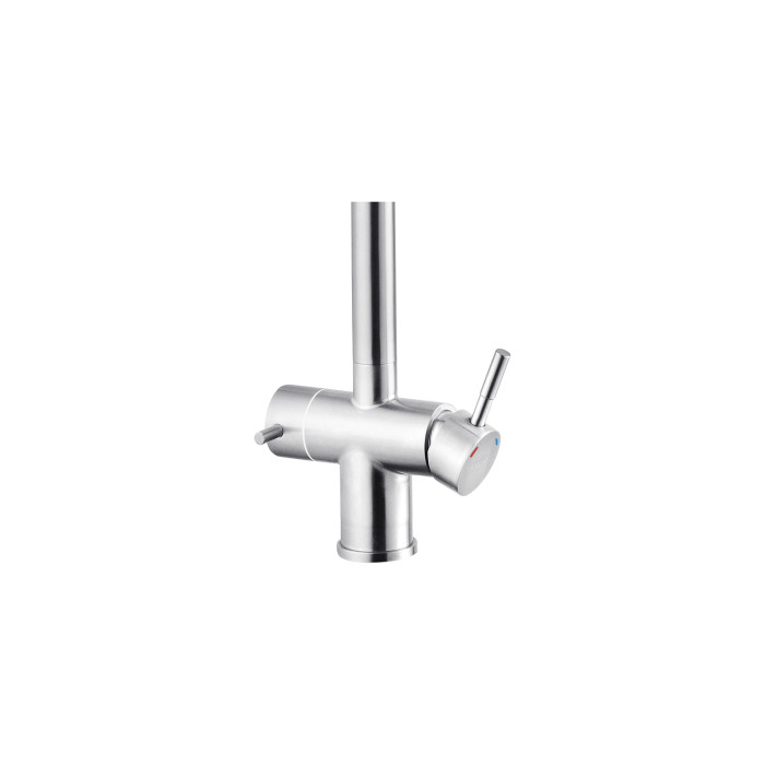 Змішувач для кухні з підключенням до фільтра Kroner KRP Edelstahl Klassisch - ESG03815GRA