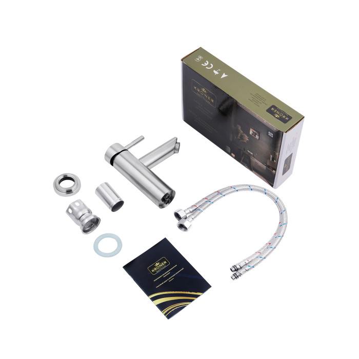 Змішувач для раковини Kroner KRP Edelstahl Klassisch - ESG010