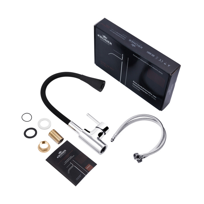 Змішувач для кухні Kroner KRP Küche - C031BLK