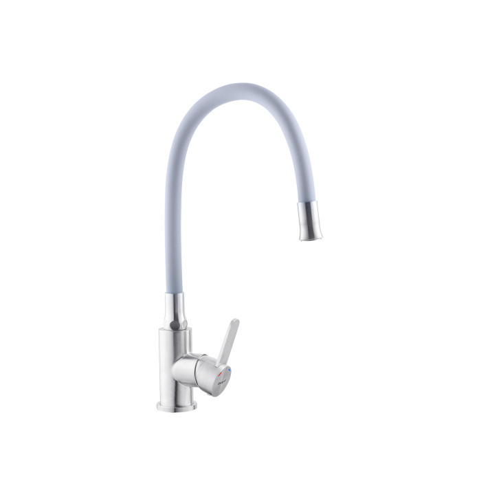 Змішувач для кухні з гнучким виливом Ibergrif M22119-9