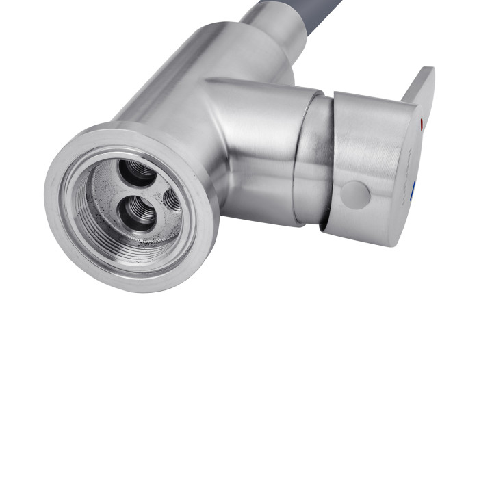 Змішувач для кухні з гнучким виливом Ibergrif M22119-9