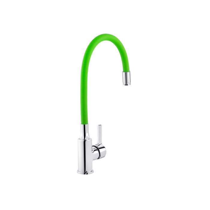 Змішувач для кухні з гнучким виливом Ibergrif M22112-5