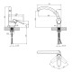 Змішувач для кухні Kroner KRM Odra - W035