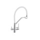 Змішувач для кухні з підключенням до фільтра Kroner KRP Edelstahl Klassisch - ESG03817WHI