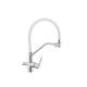 Змішувач для кухні з підключенням до фільтра Kroner KRP Edelstahl Klassisch - ESG03817WHI