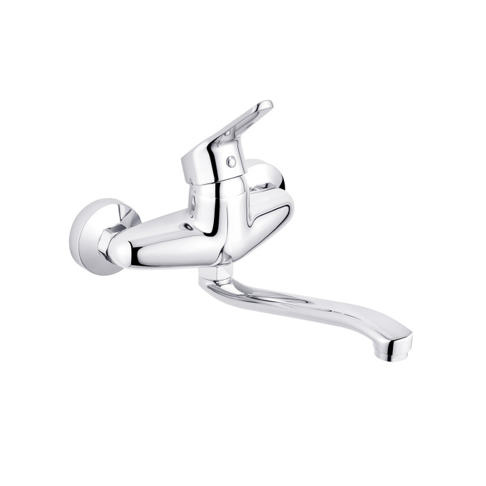 Змішувач для кухні настінний Ibergrif Roma M16250