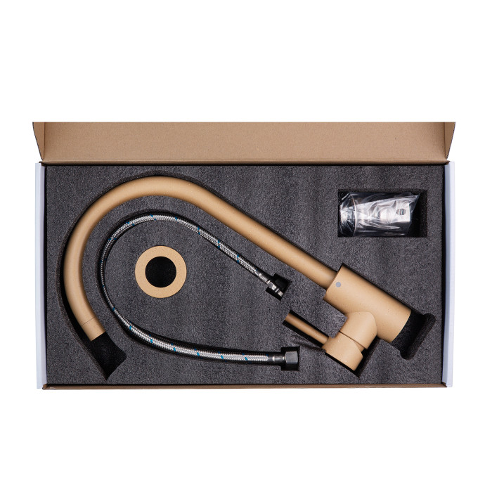 Змішувач для кухні Kroner KRP Edelstahl Klassisch - COL035