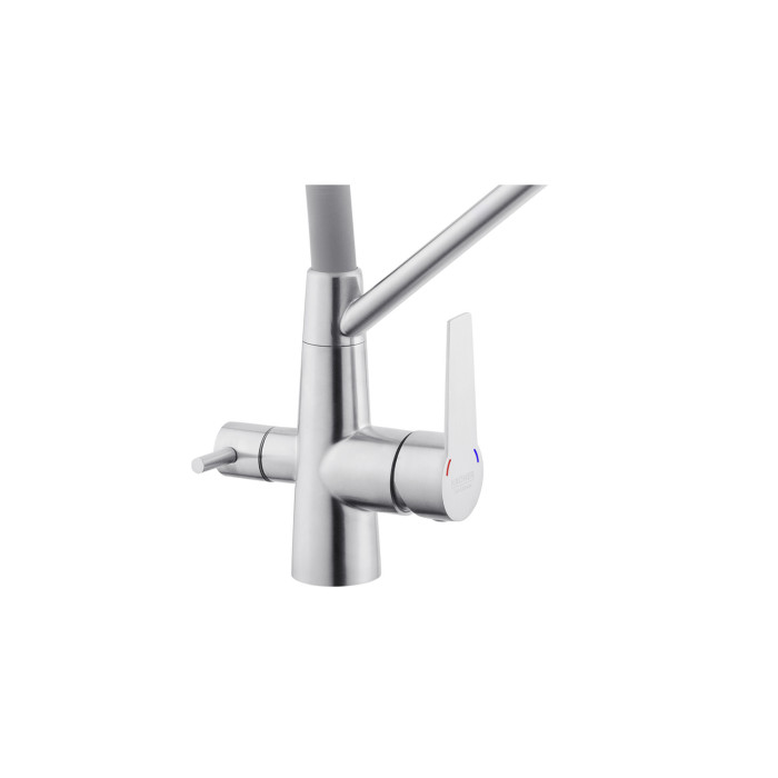 Змішувач для кухні з підключенням до фільтра Kroner KRP Edelstahl Klassisch - ESG03817GRA