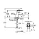 Змішувач для раковини Grohe Start S-Size 23550001