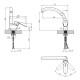 Змішувач для кухні Kroner KRM Odra - N035