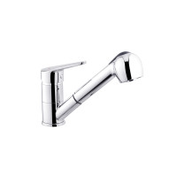 Змішувач для кухні з висувним зливом Ibergrif Roma M14550