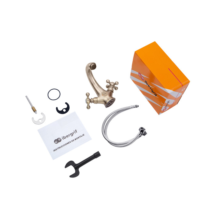 Змішувач для раковини Ibergrif Lucca M11052C