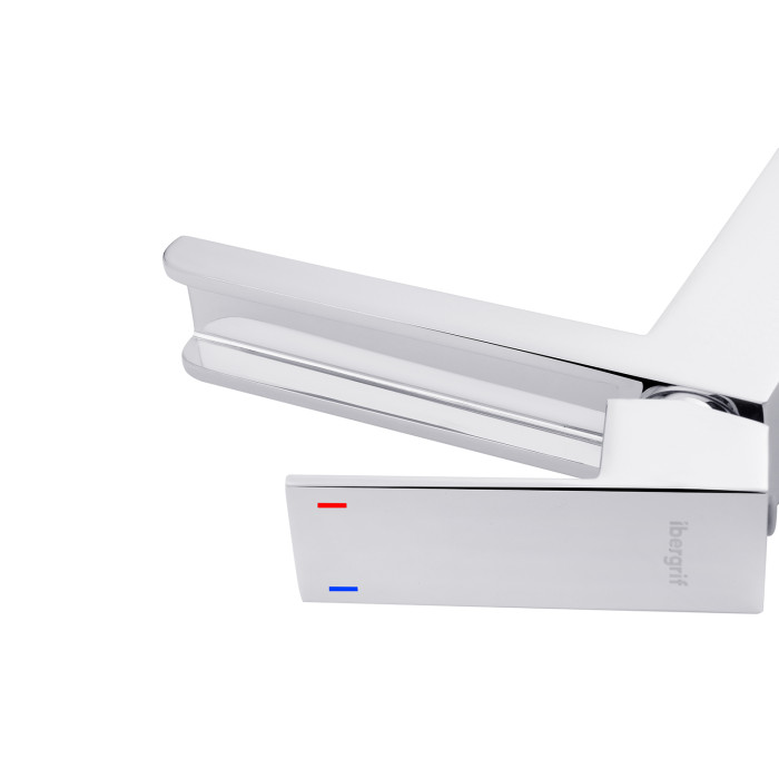 Змішувач для раковини з каскадним виливом Ibergrif M11008