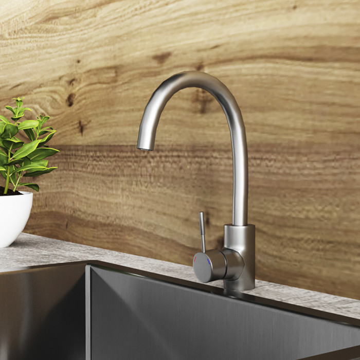 Змішувач для раковини Kroner KRP Edelstahl Klassisch - ESG011