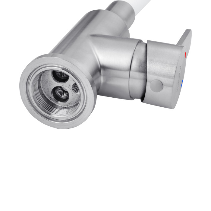 Змішувач для кухні з гнучким виливом Ibergrif M22119-3