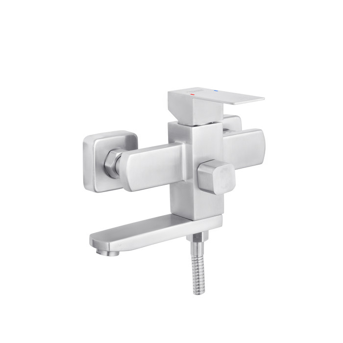 Змішувач для ванни Kroner KRP Edelstahl Kubus - ESG060