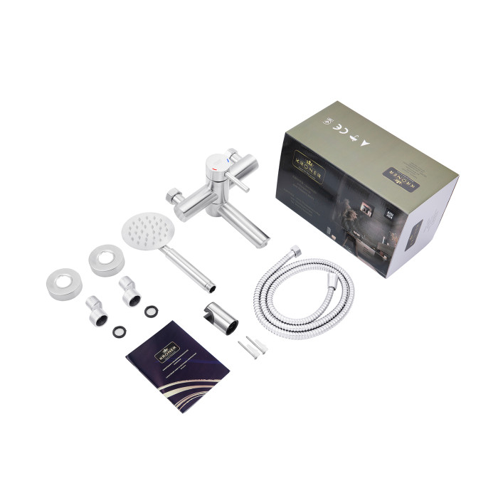 Змішувач для ванни Kroner KRP Edelstahl Klassisch - ESG060